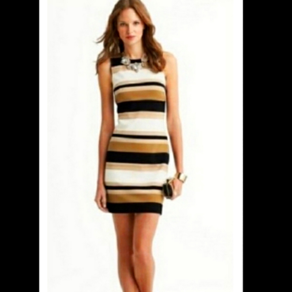 Banana Republic Striped Sheath Dress